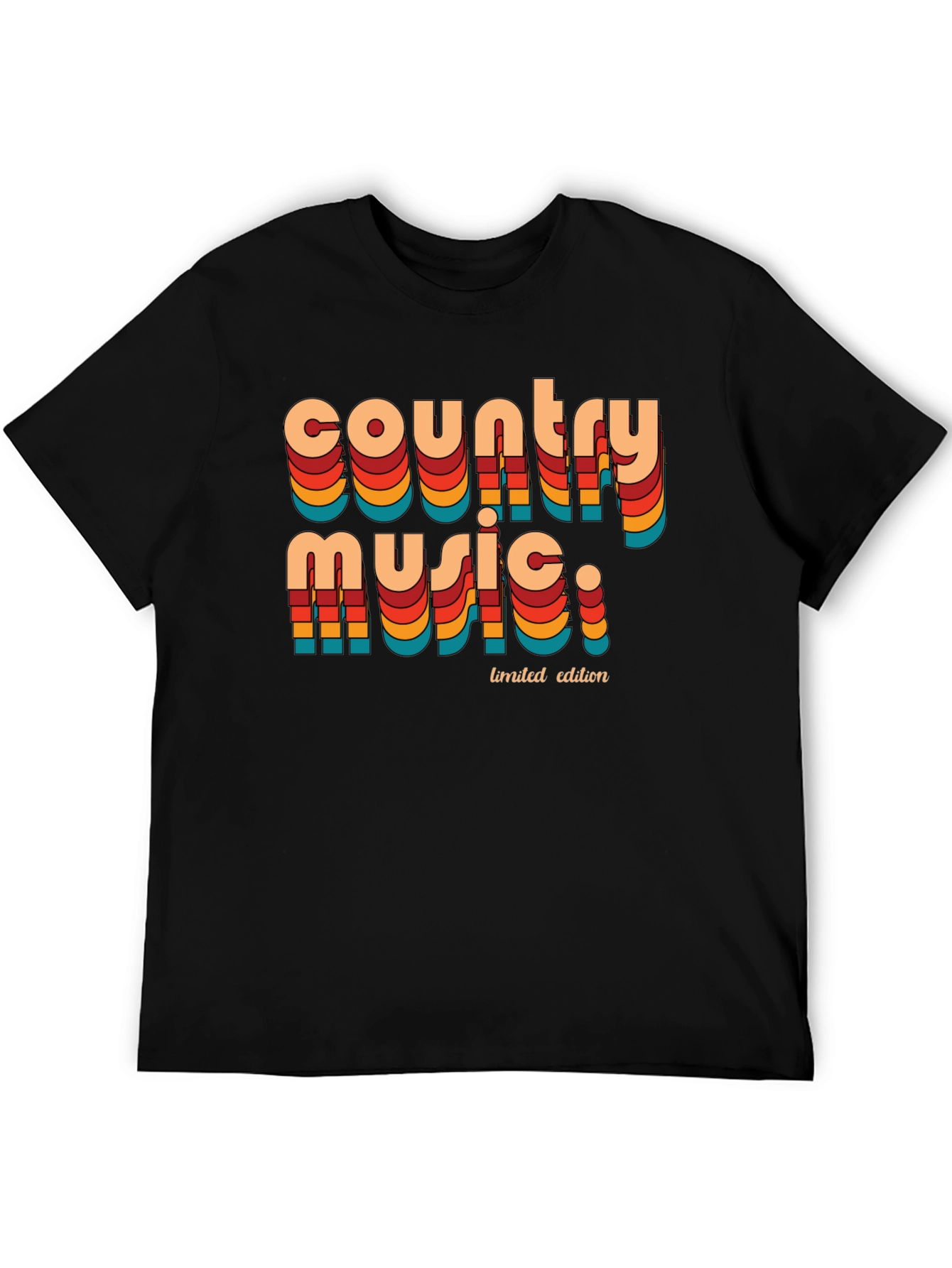 Country Music Limited Edition Retro Graphic T-Shirt