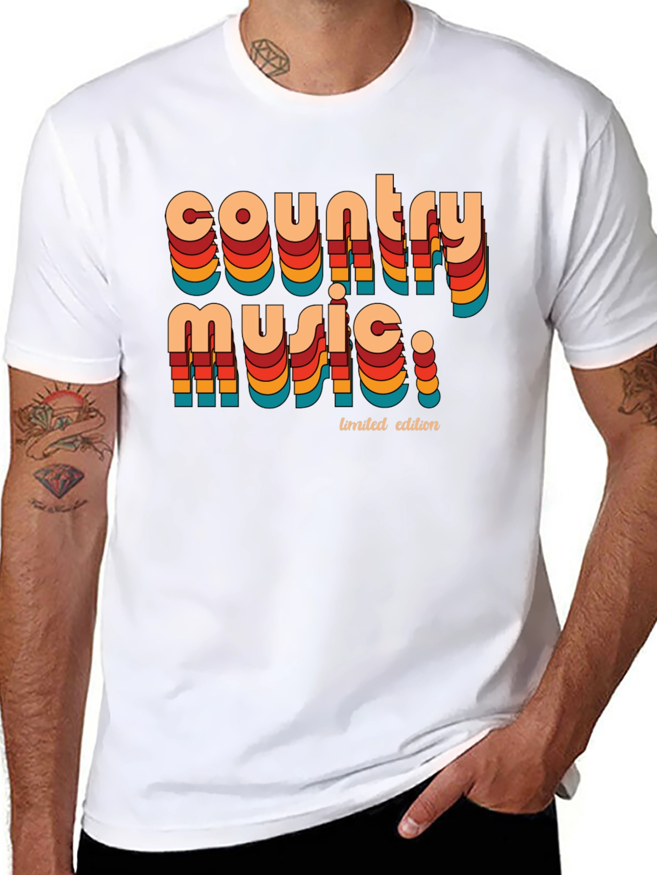 Country Music Limited Edition Retro Graphic T-Shirt