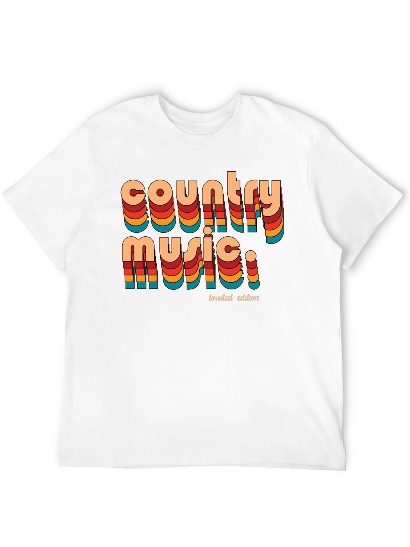 Country Music Limited Edition Retro Graphic T-Shirt