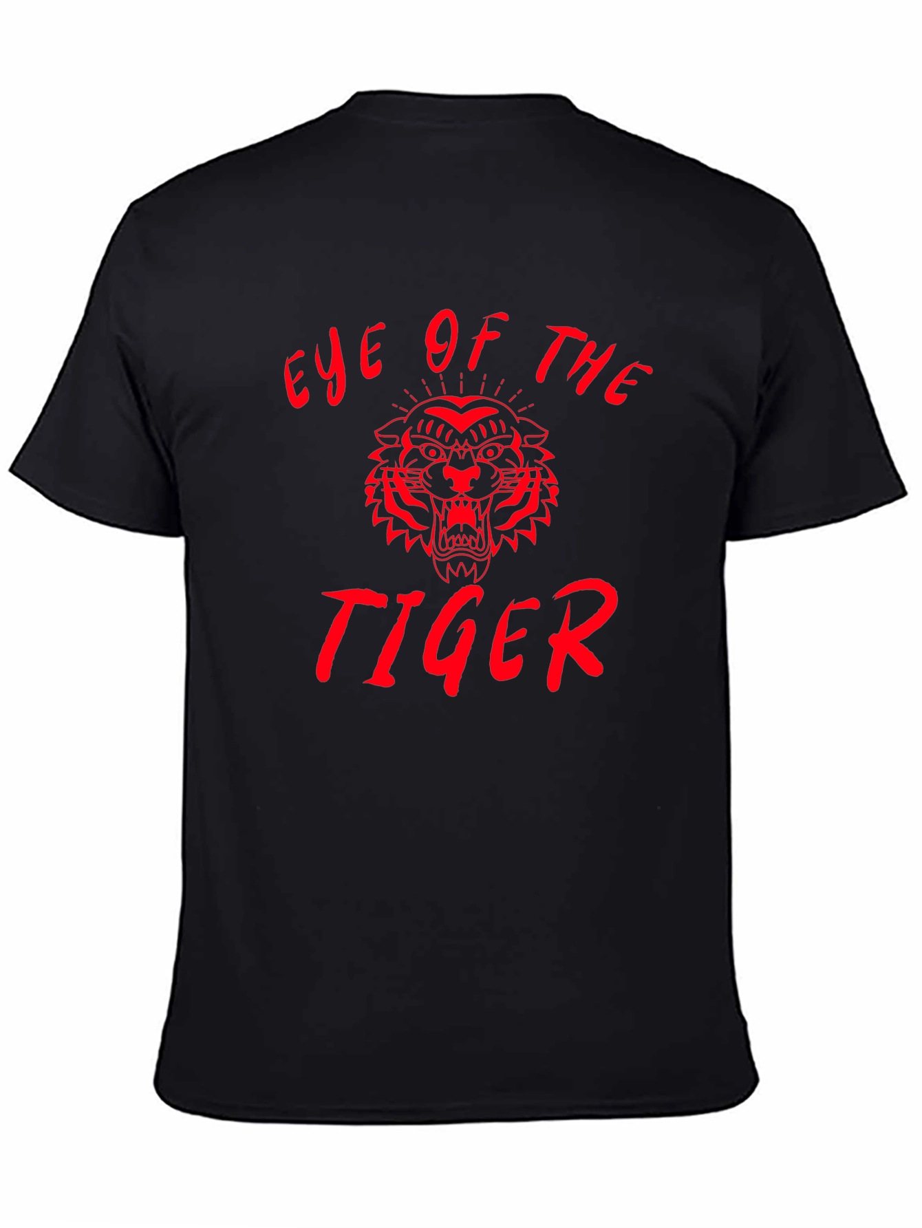 Eye of the Tiger Graphic Tee - Black