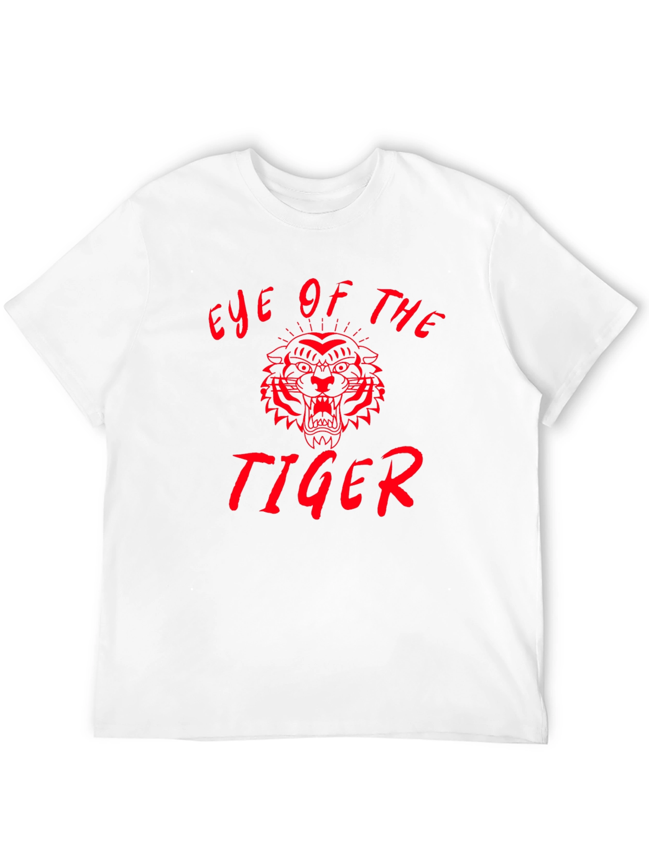 Eye of the Tiger Graphic Tee - Black