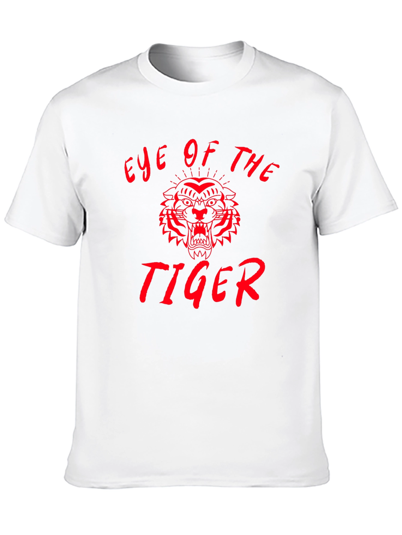 Eye of the Tiger Graphic Tee - Black