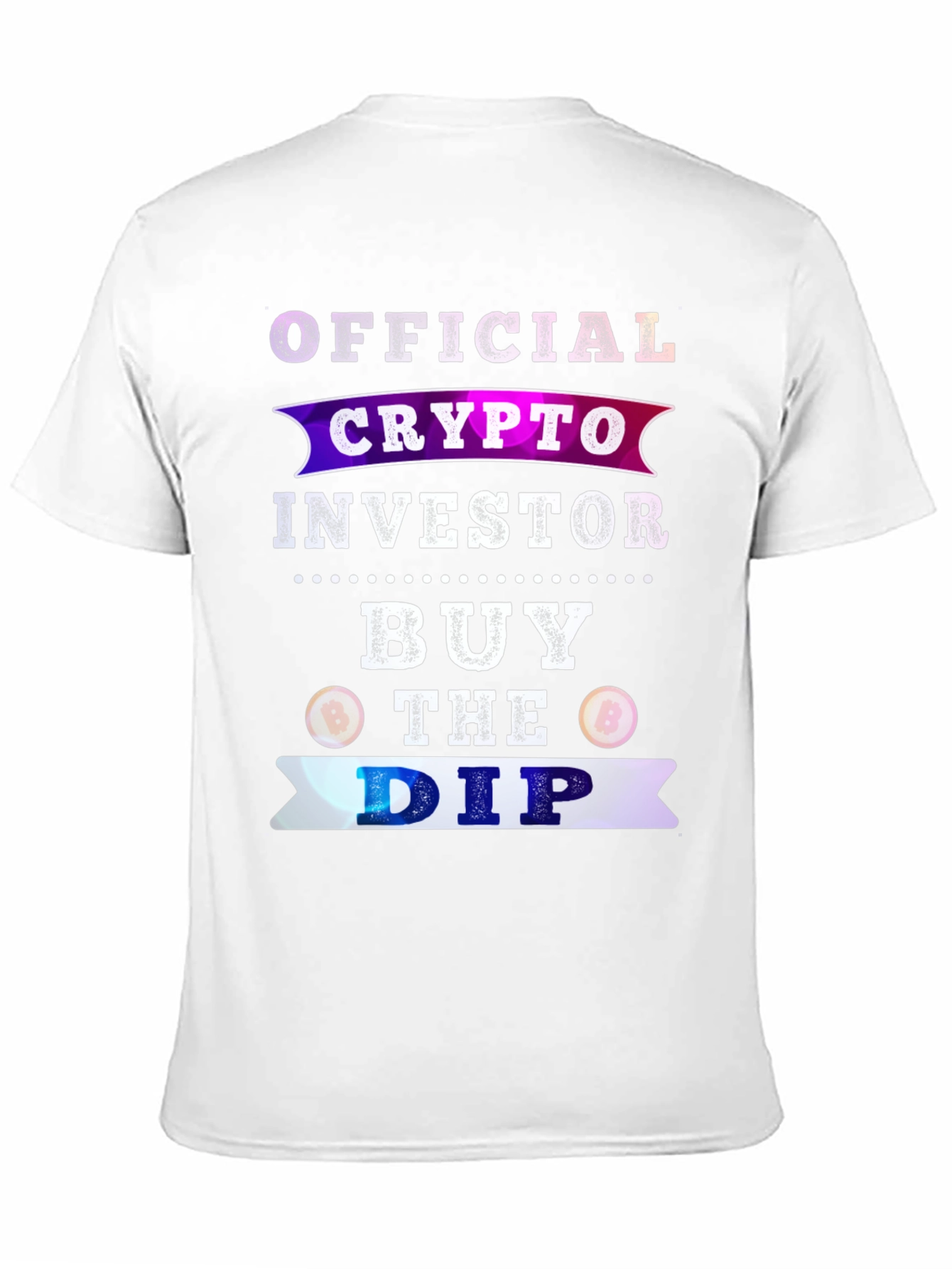 Official Crypto Investor T-Shirt: Buy the Dip