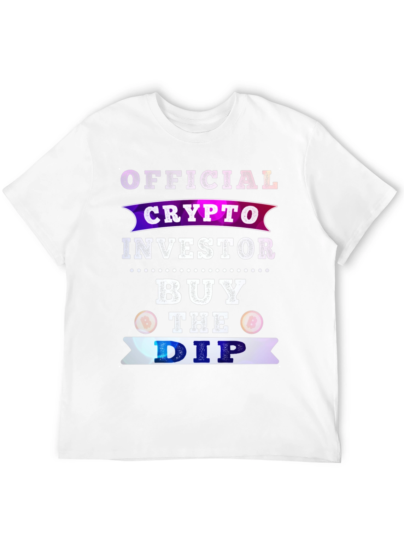 Official Crypto Investor T-Shirt: Buy the Dip