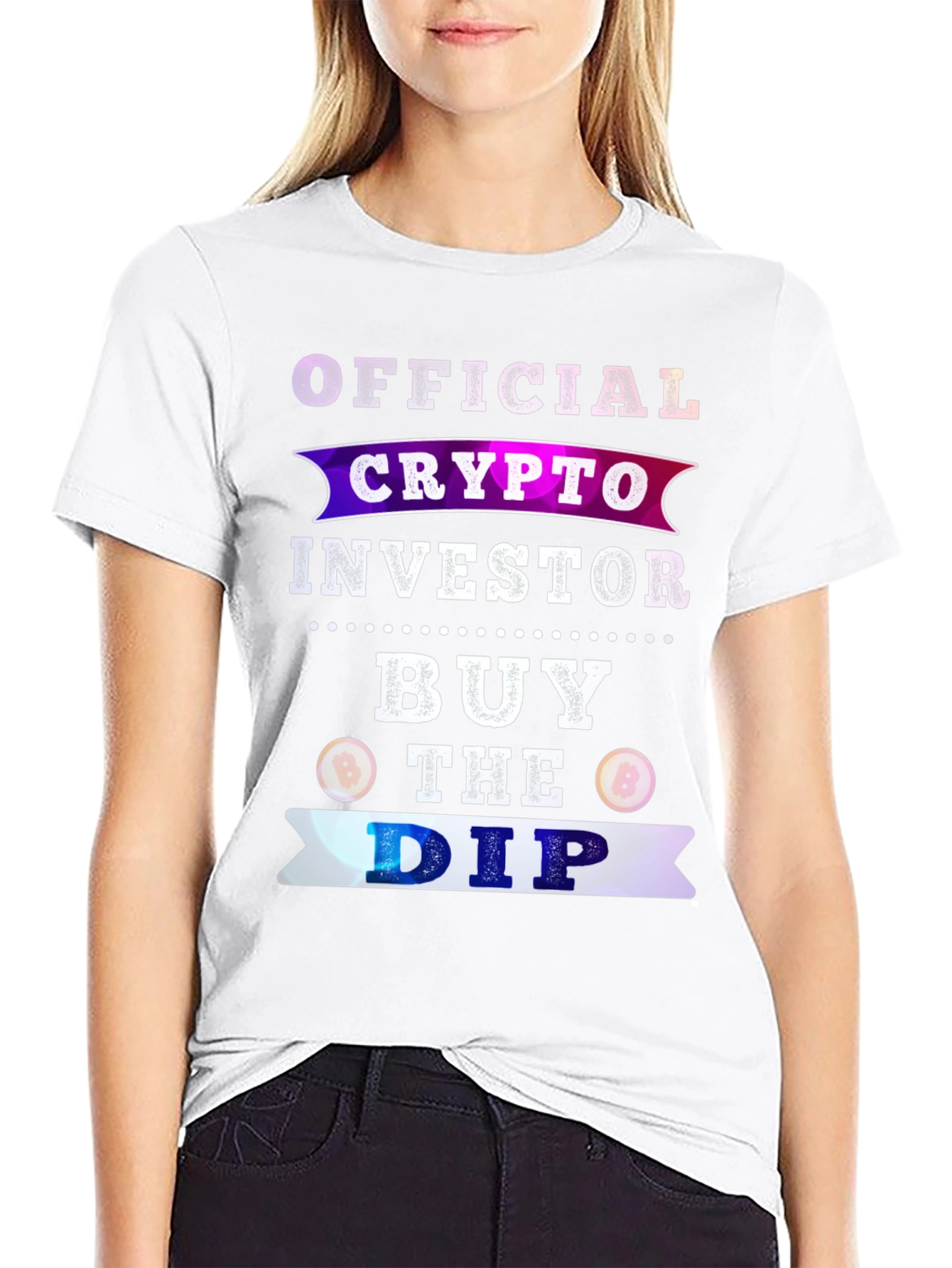 Official Crypto Investor T-Shirt: Buy the Dip