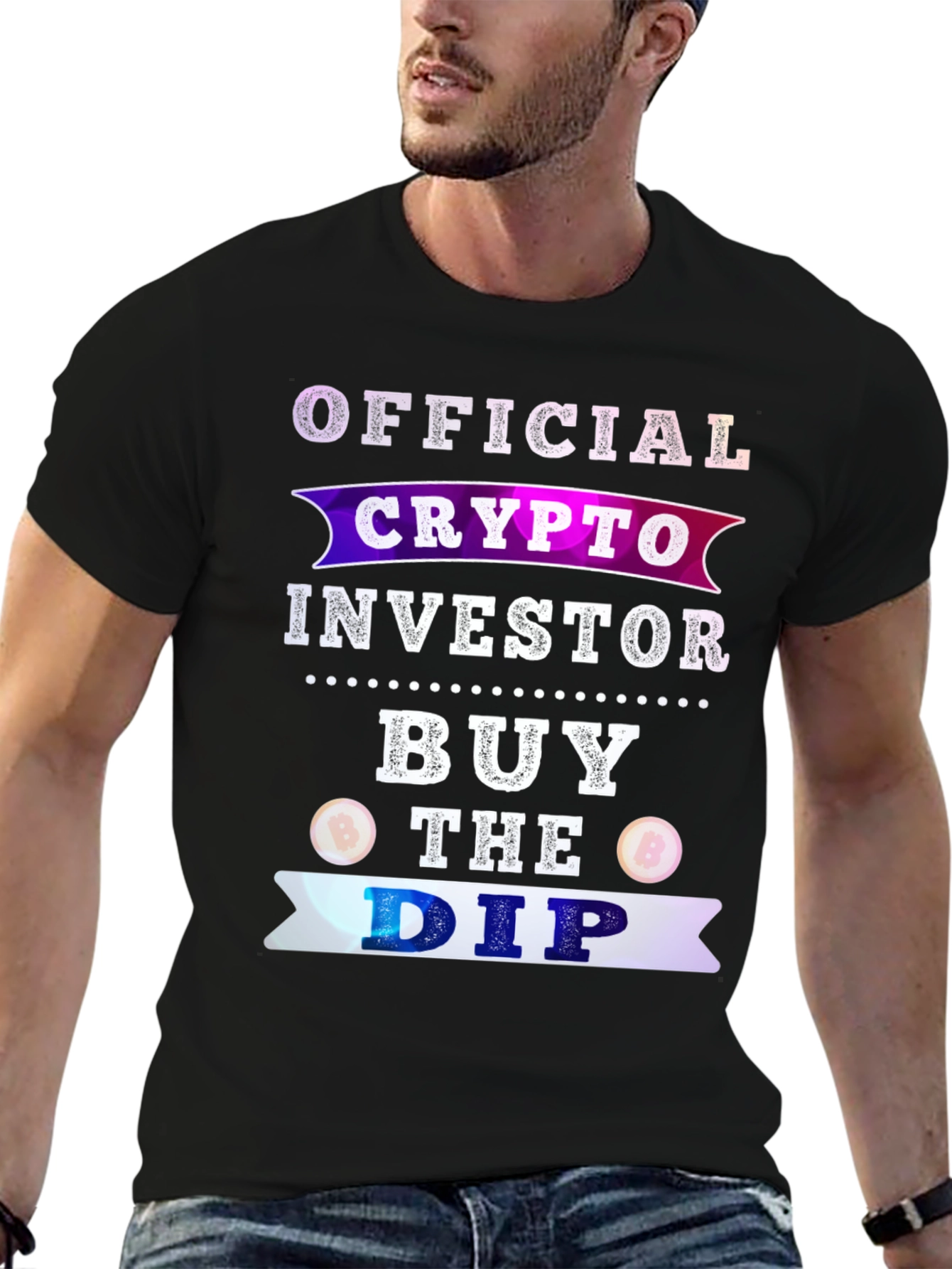 Official Crypto Investor T-Shirt: Buy the Dip