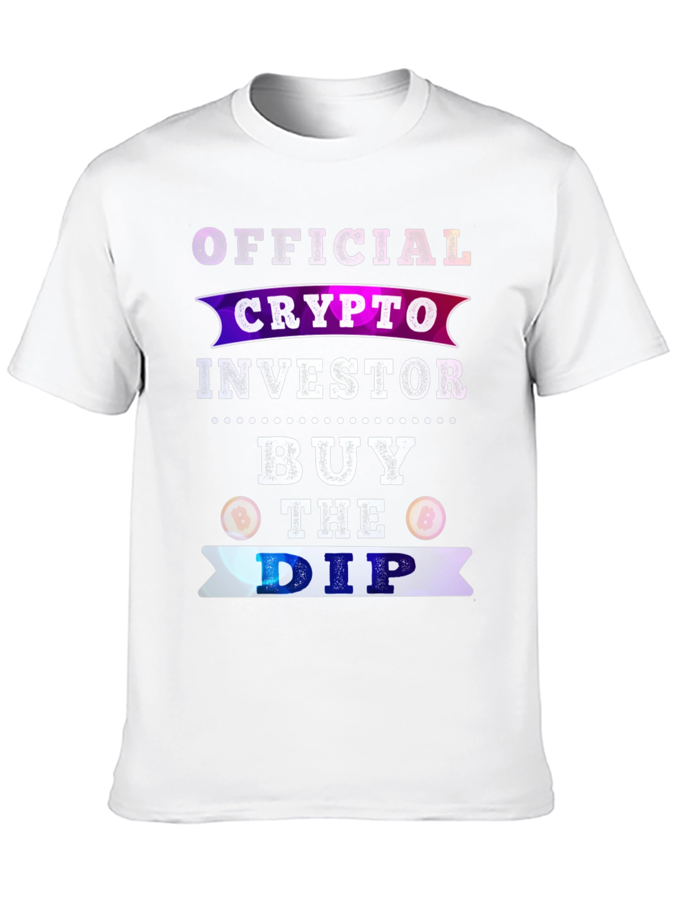 Official Crypto Investor T-Shirt: Buy the Dip