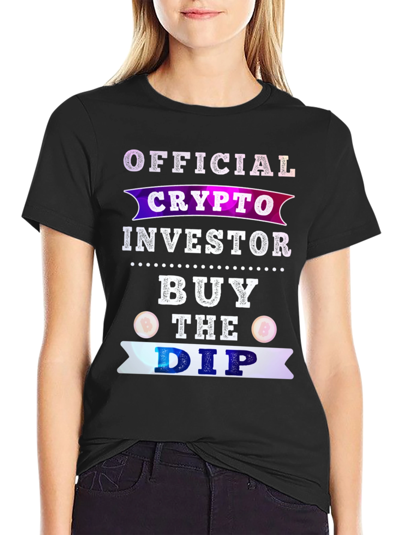 Official Crypto Investor T-Shirt: Buy the Dip