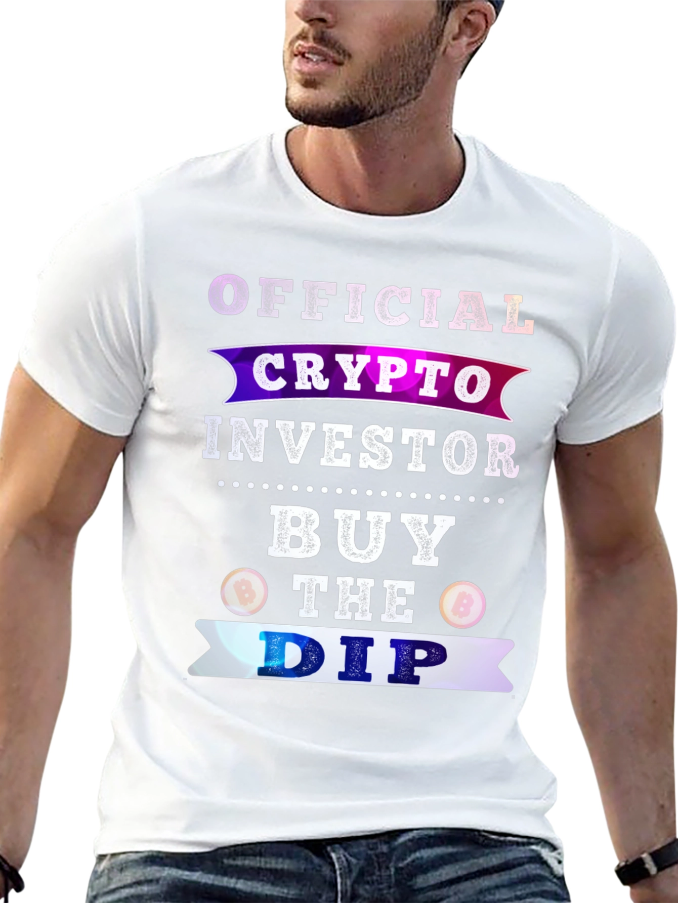 Official Crypto Investor T-Shirt: Buy the Dip