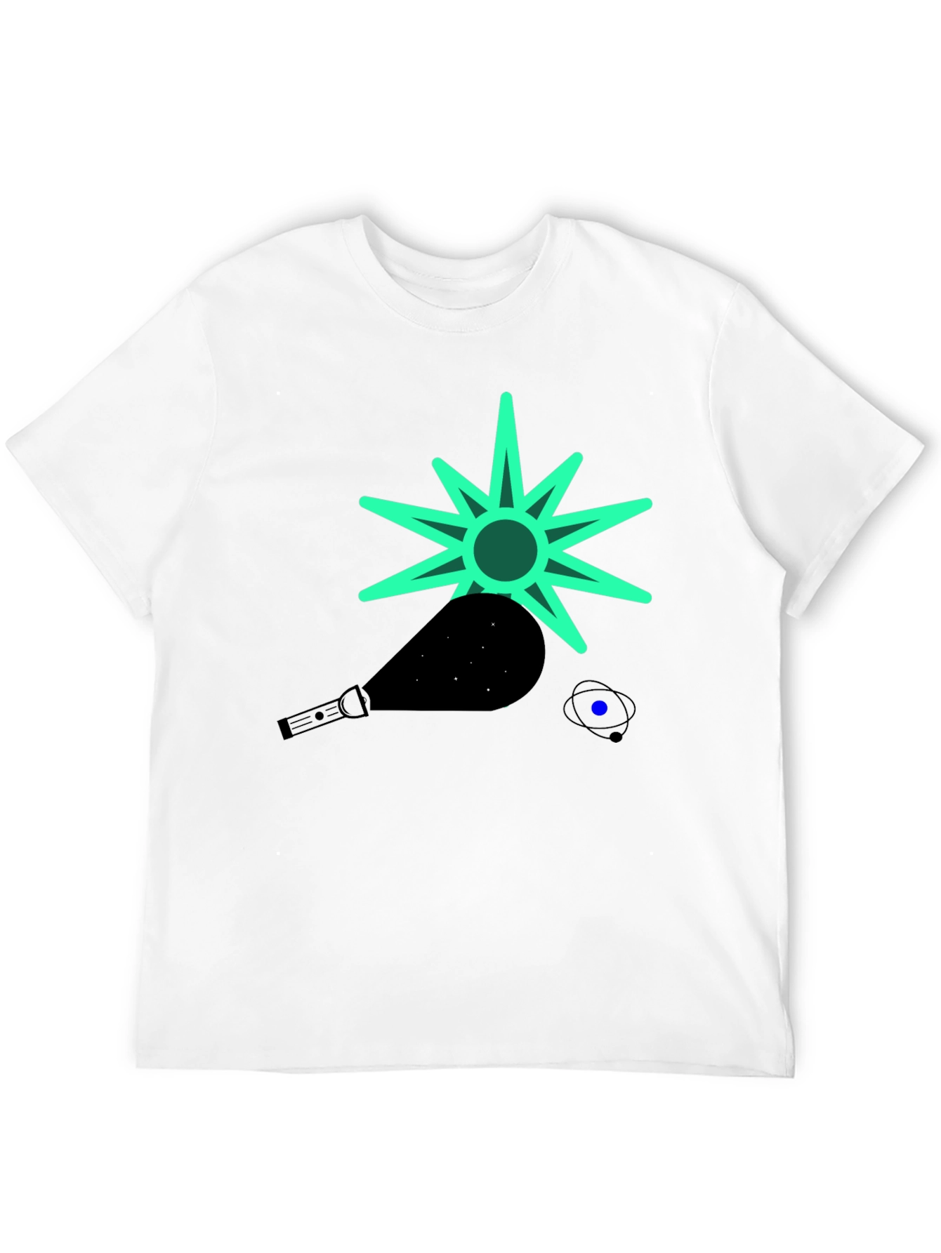 Cosmic Graphic Tee - Black T-Shirt