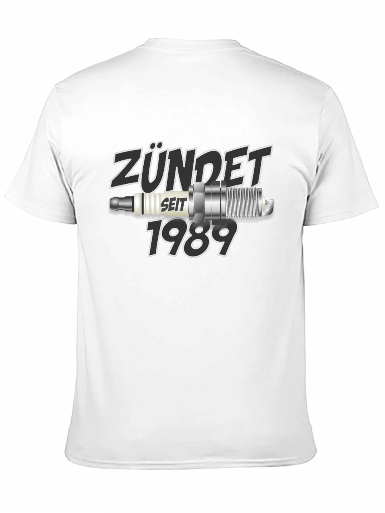 Zündet Seit 1989 Black Graphic T-Shirt