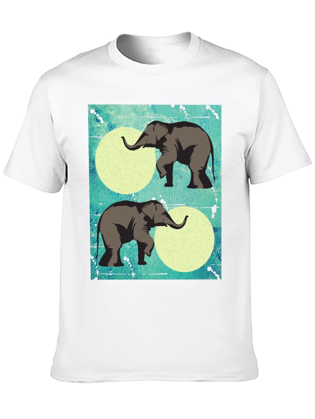 Elephant Graphic Tee - Unique Design