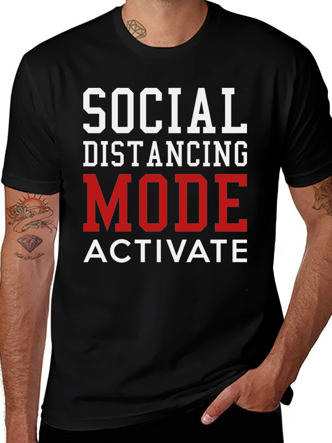 Social Distancing Mode Activate T-Shirt