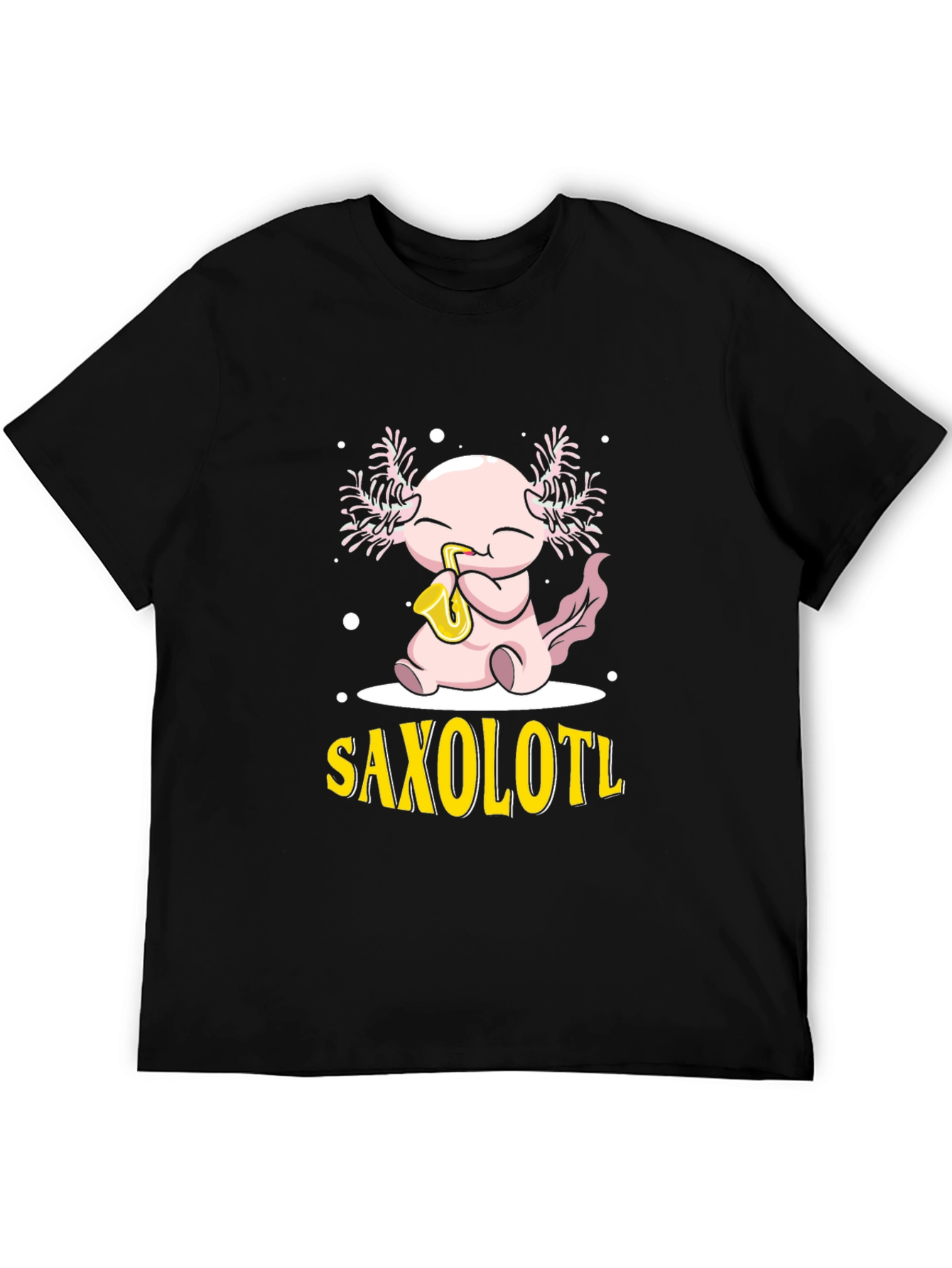 Saxolotl Axolotl Saxophone T-Shirt