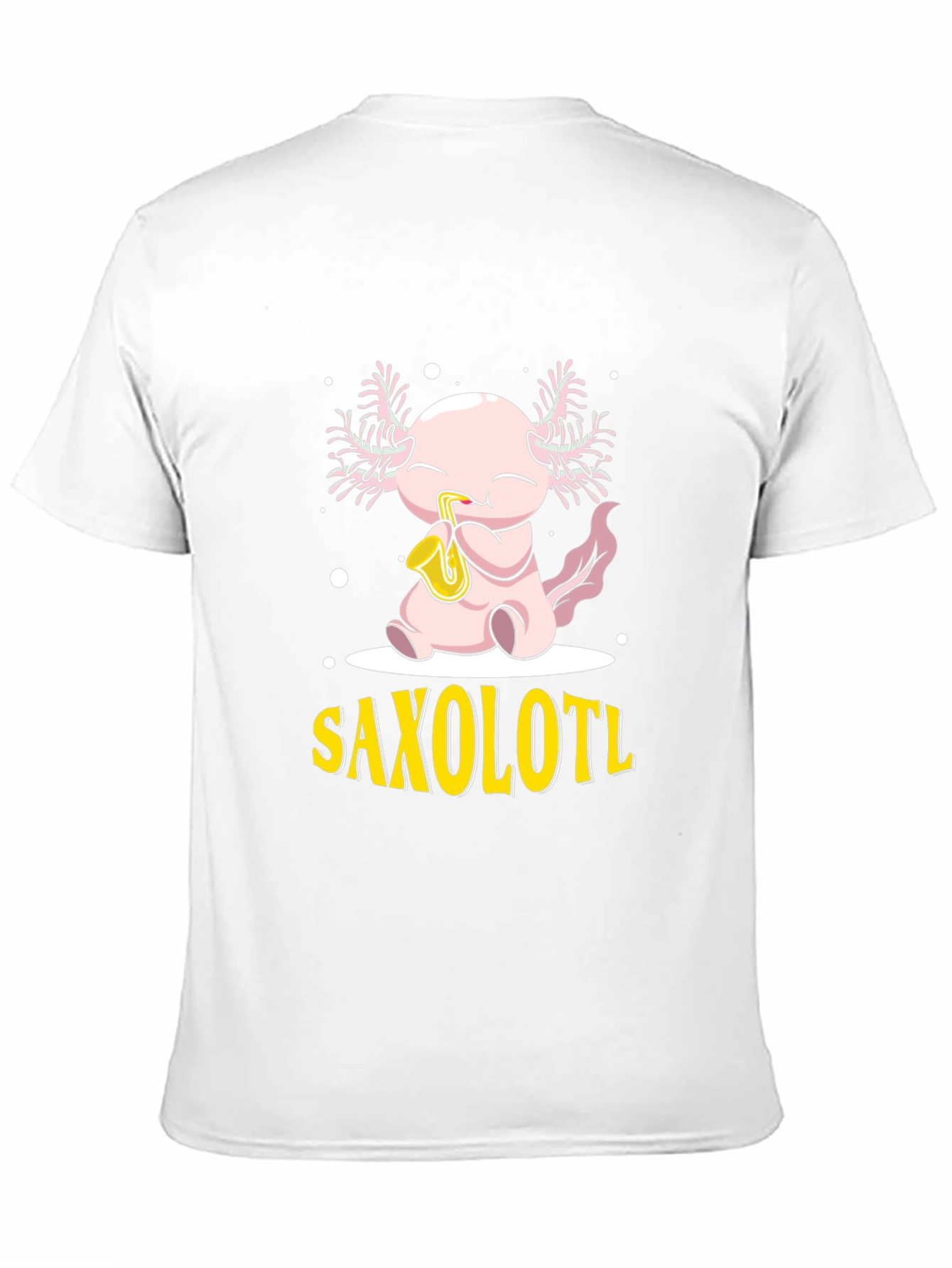 Saxolotl Axolotl Saxophone T-Shirt