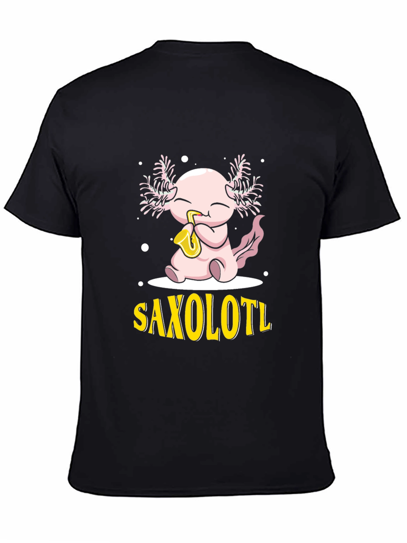 Saxolotl Axolotl Saxophone T-Shirt