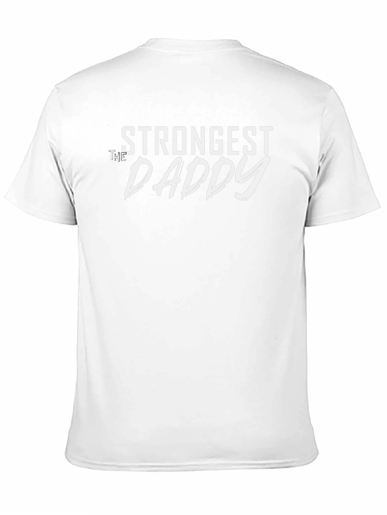 Strongest The Daddy Black Graphic T-Shirt