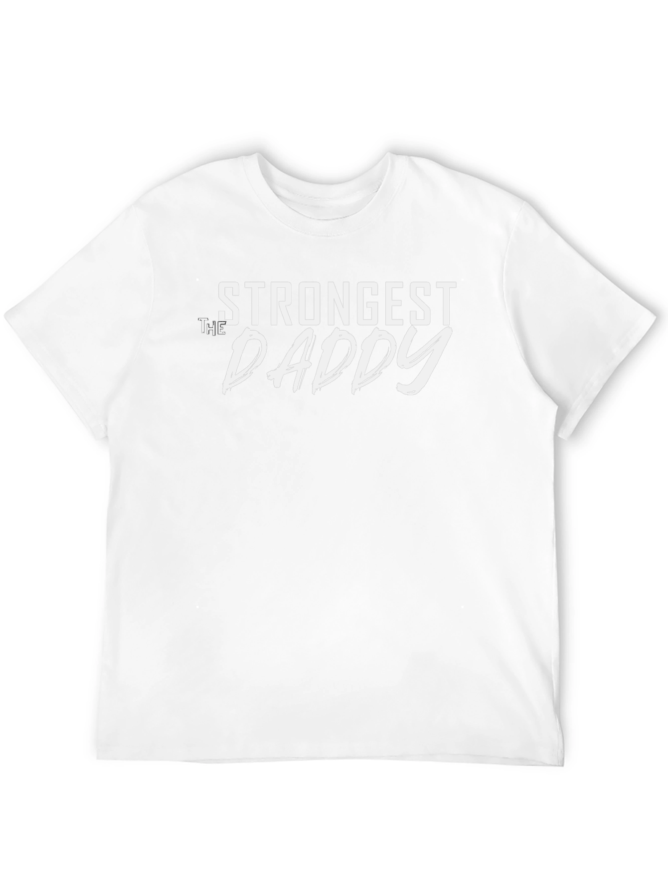 Strongest The Daddy Black Graphic T-Shirt
