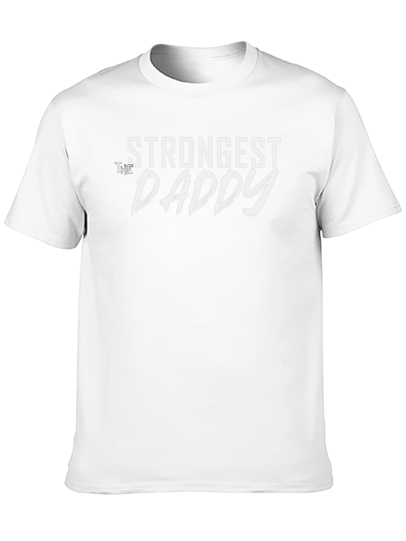 Strongest The Daddy Black Graphic T-Shirt