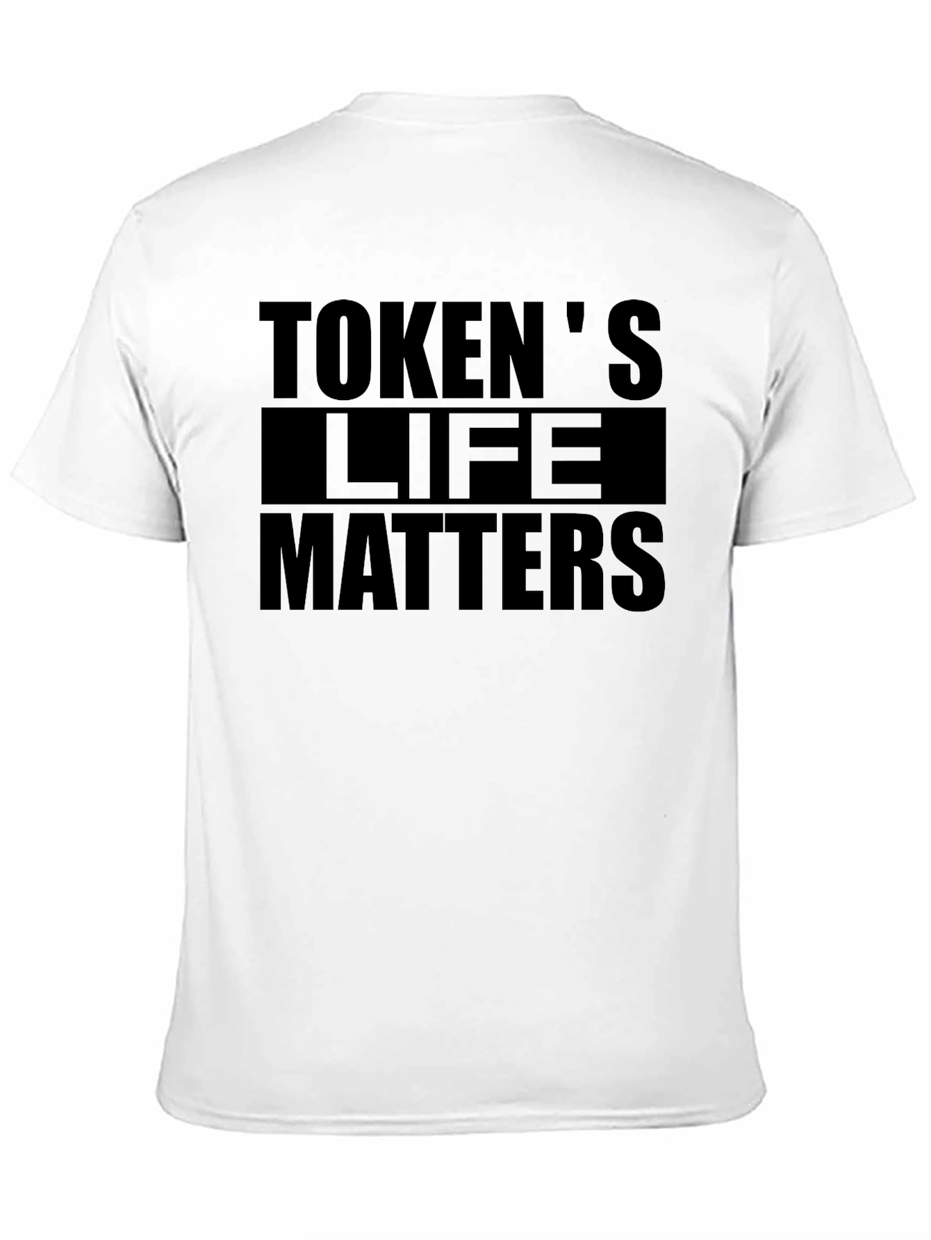 Tokens Life Matters Graphic T-Shirt - Black