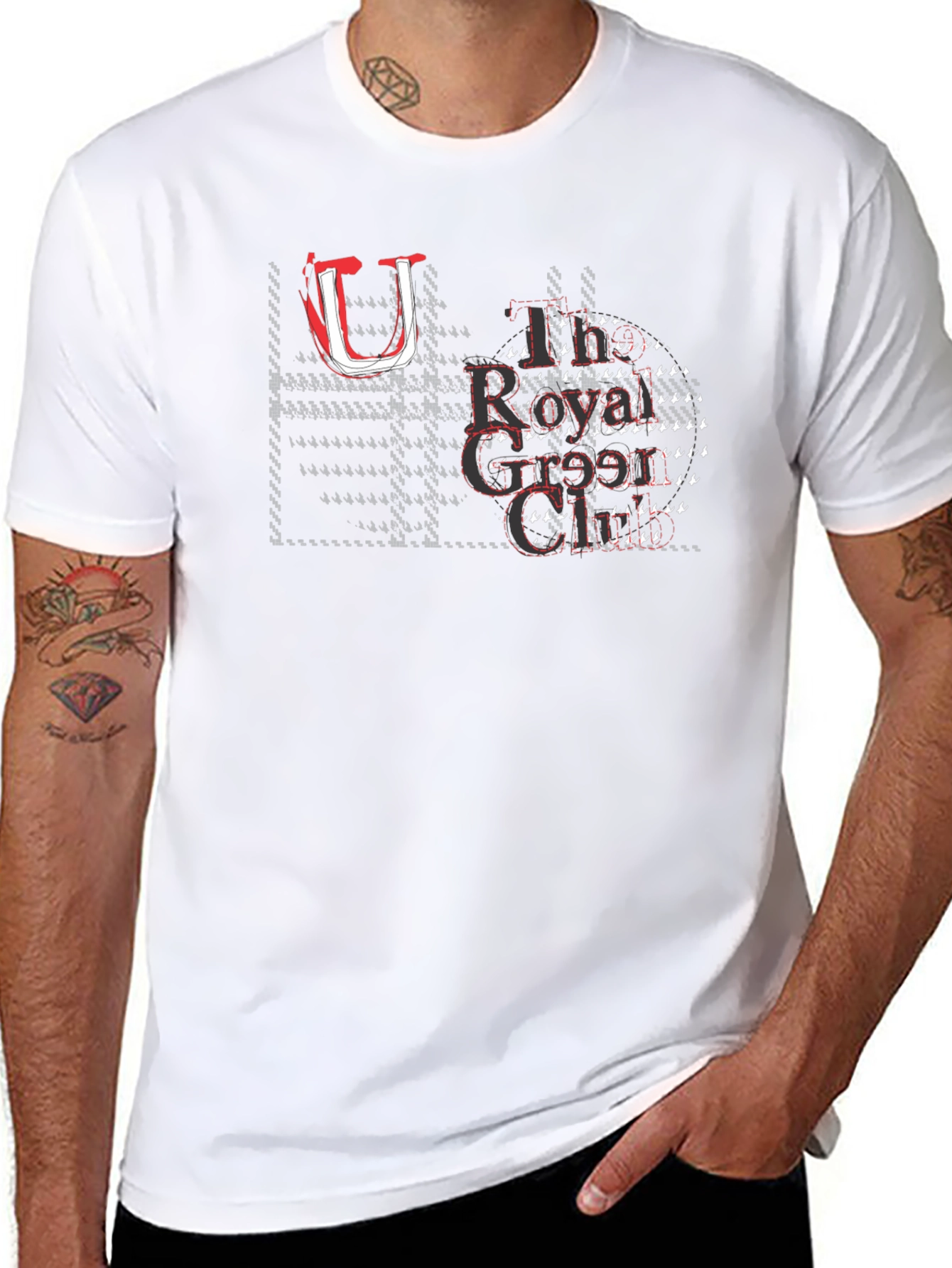 Royal Groom Club Tee - Stylish Graphic Print