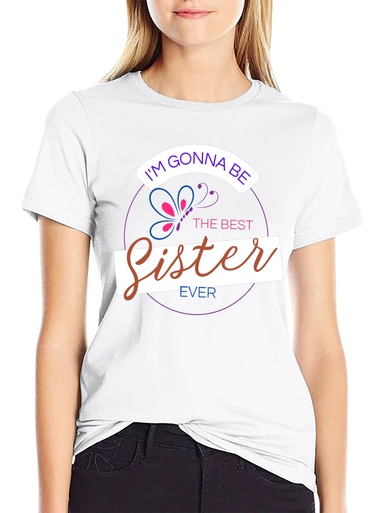 Im Gonna Be The Best Sister Ever T-Shirt