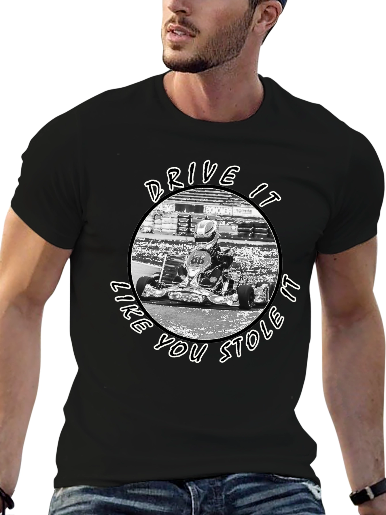 Drive It Like You Stole It Kart Racing T-Shirt