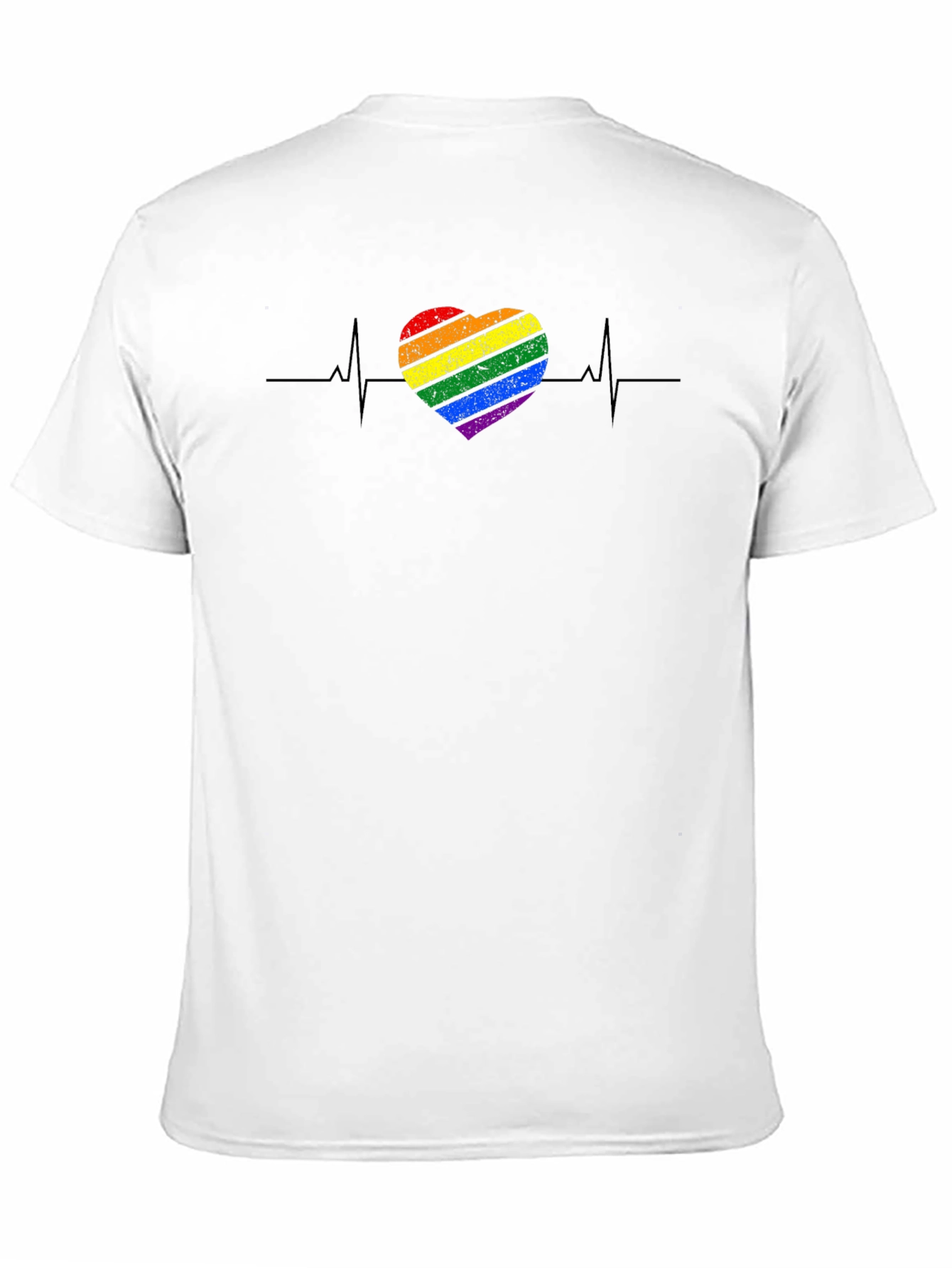 Pride Heartbeat T-Shirt - LGBTQ+ Love & Equality Tee