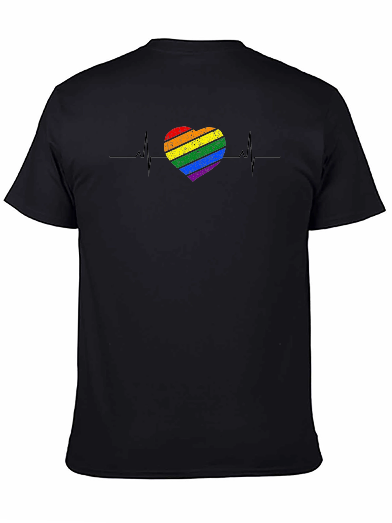 Pride Heartbeat T-Shirt - LGBTQ+ Love & Equality Tee