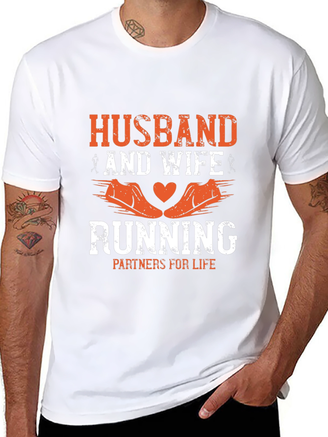 Husband & Wife Running Partners T-Shirt