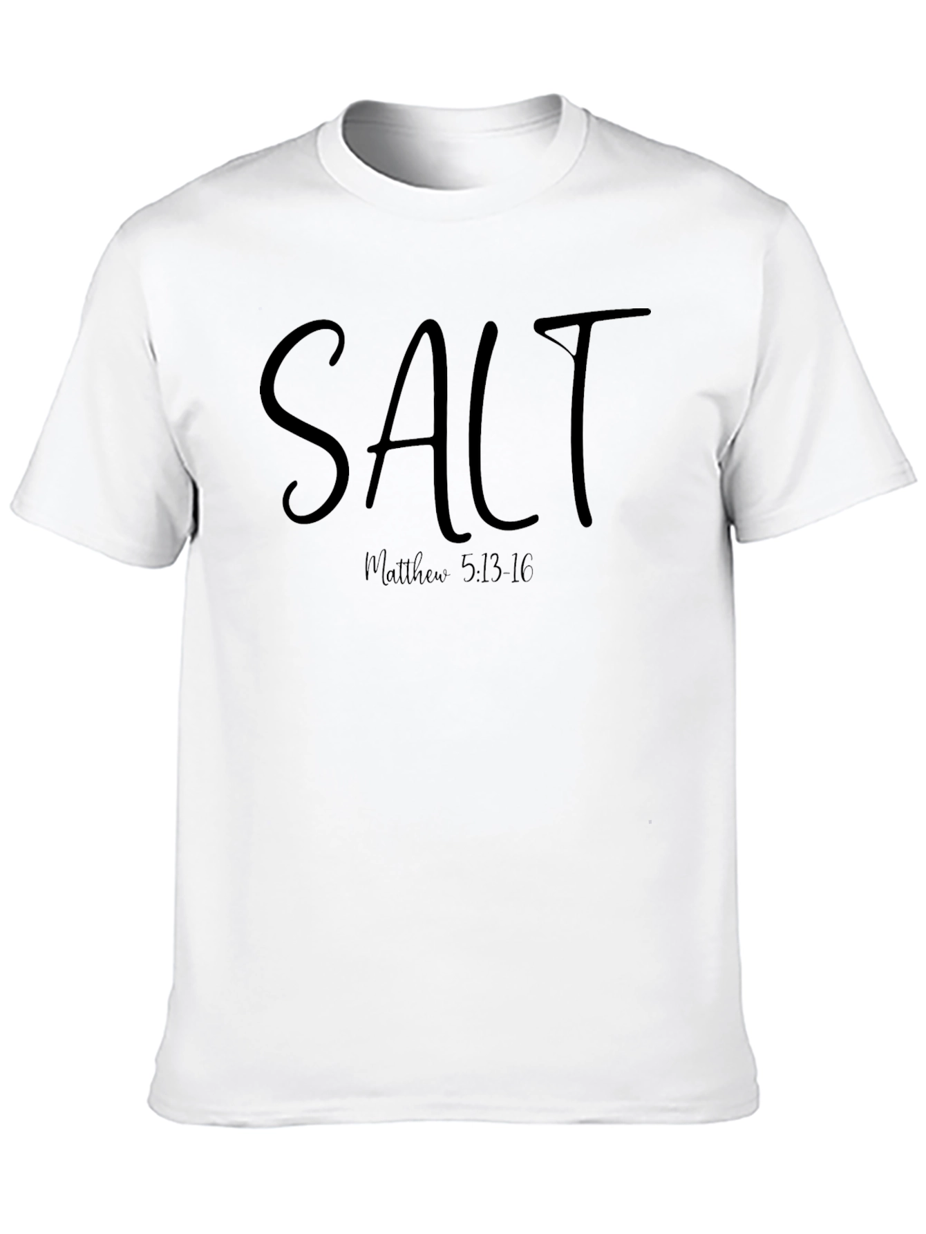 SALT Matthew 5:13-16 Graphic Tee - Black Christian Shirt