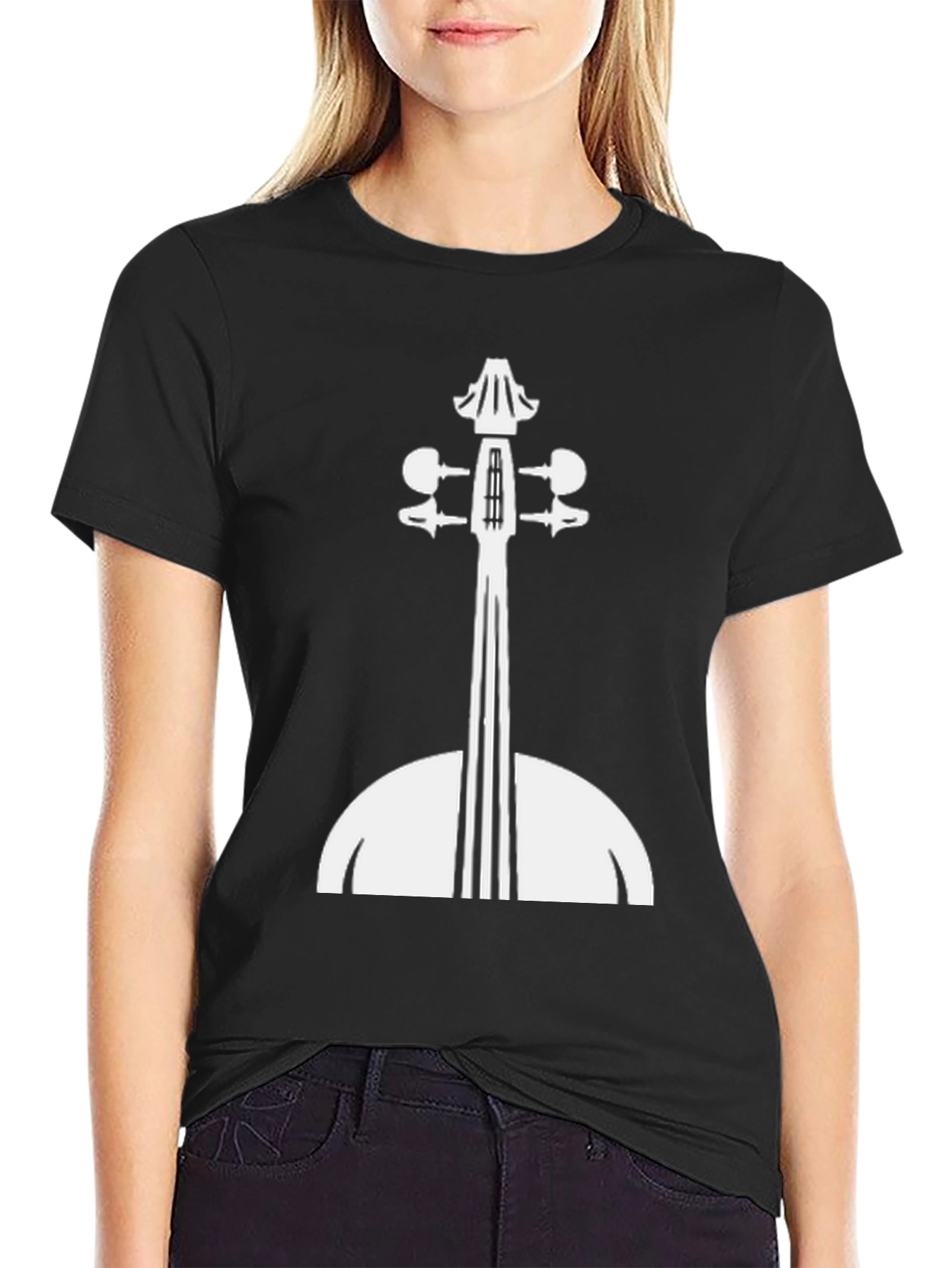 Cello Instrument Graphic Tee - Musician T-Shirt