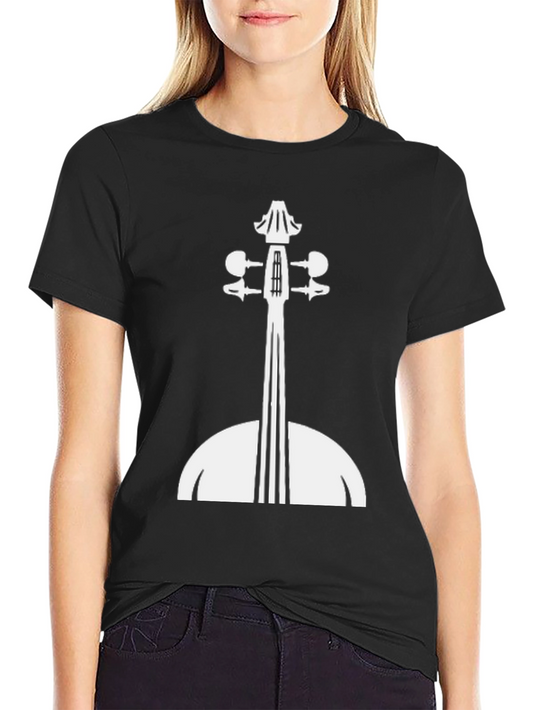 Cello Instrument Graphic Tee - Musician T-Shirt