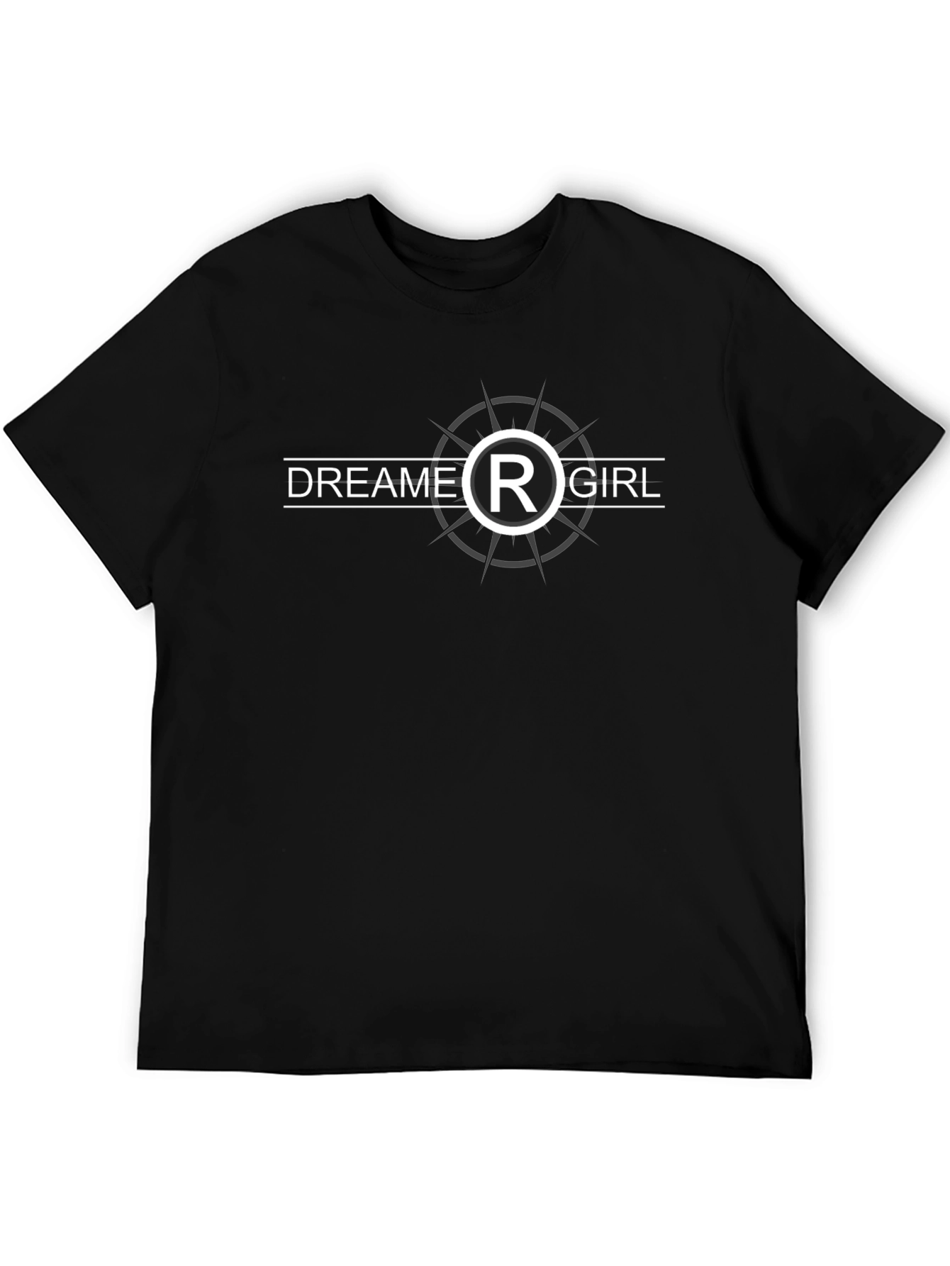 Dreamer Girl Black Graphic Tee - Stylish Unisex T-Shirt