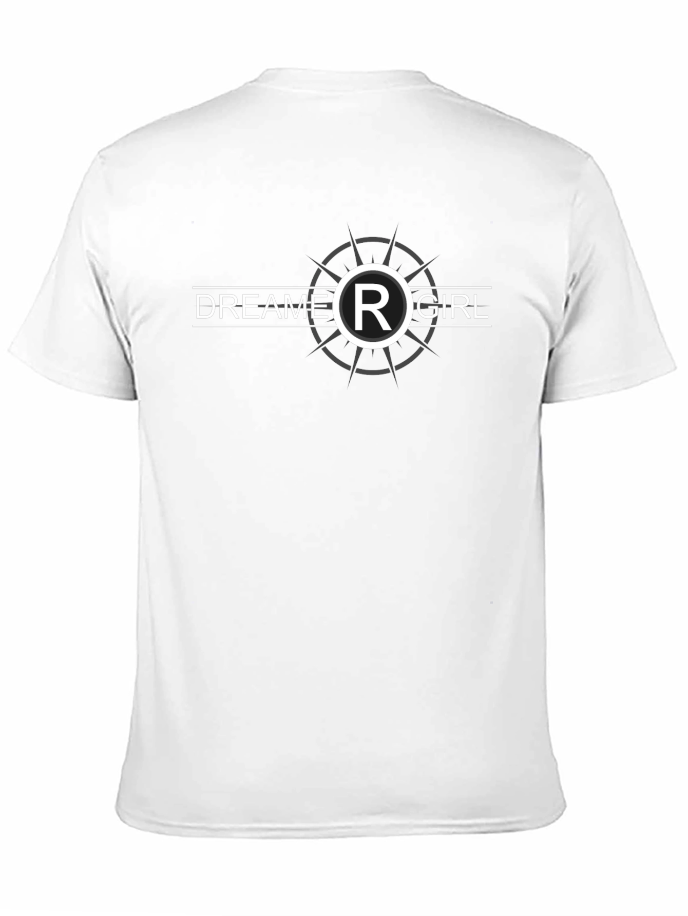 Dreamer Girl Black Graphic Tee - Stylish Unisex T-Shirt