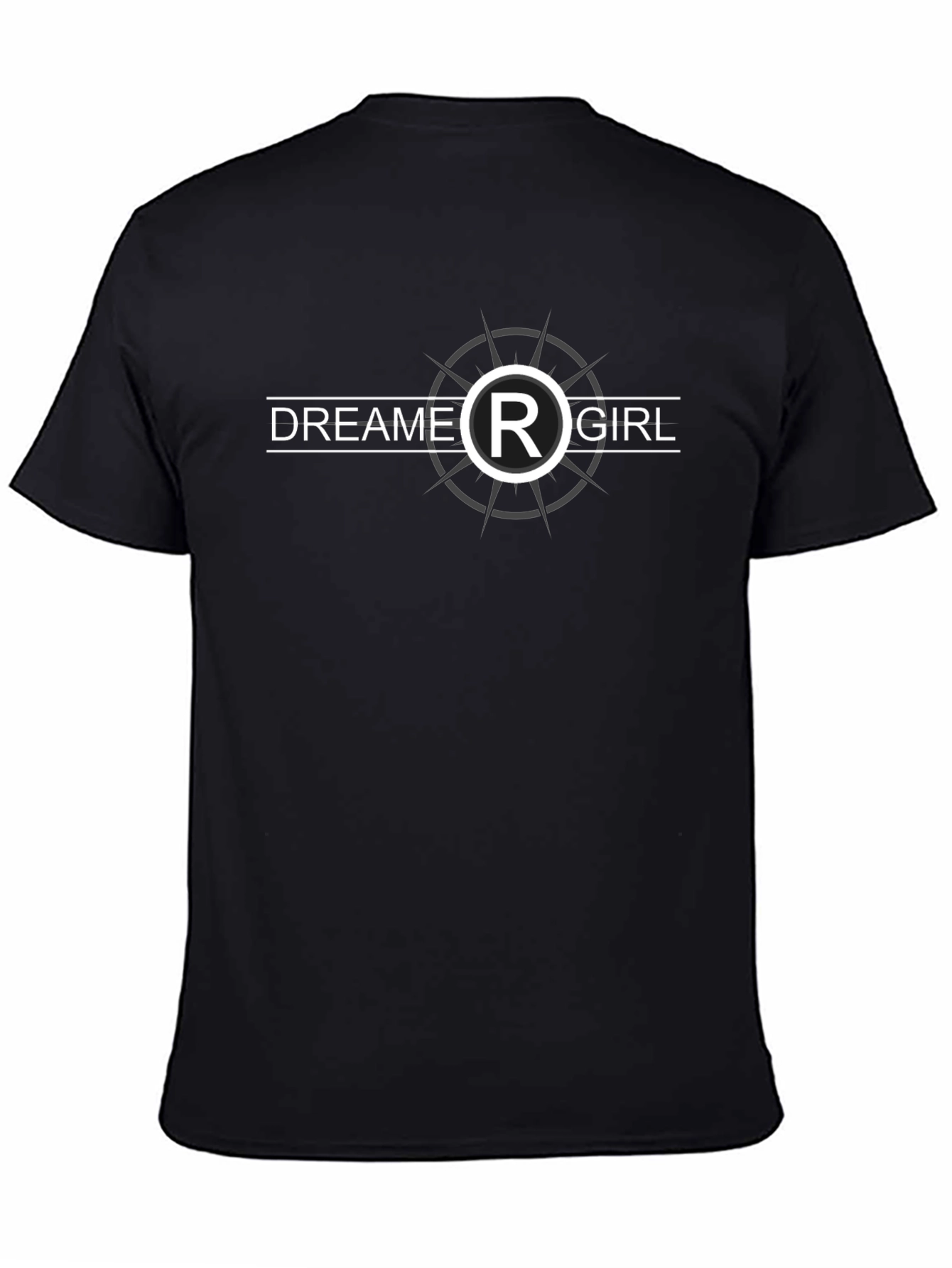 Dreamer Girl Black Graphic Tee - Stylish Unisex T-Shirt