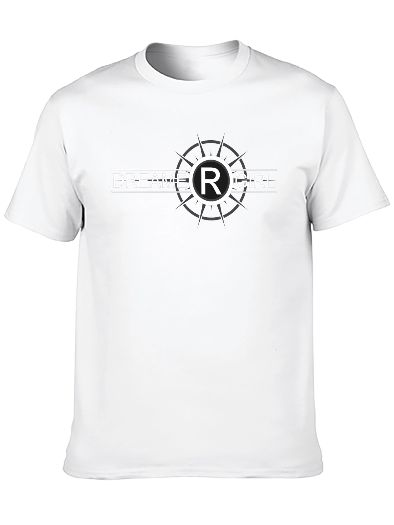 Dreamer Girl Black Graphic Tee - Stylish Unisex T-Shirt