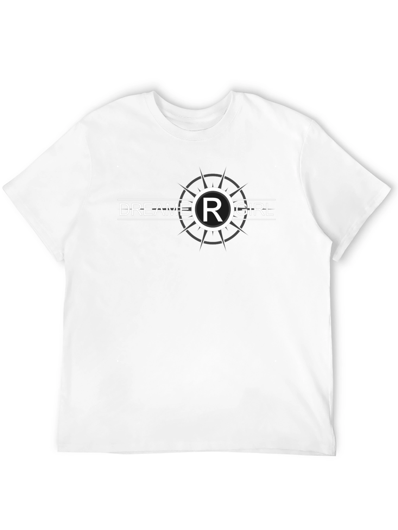 Dreamer Girl Black Graphic Tee - Stylish Unisex T-Shirt