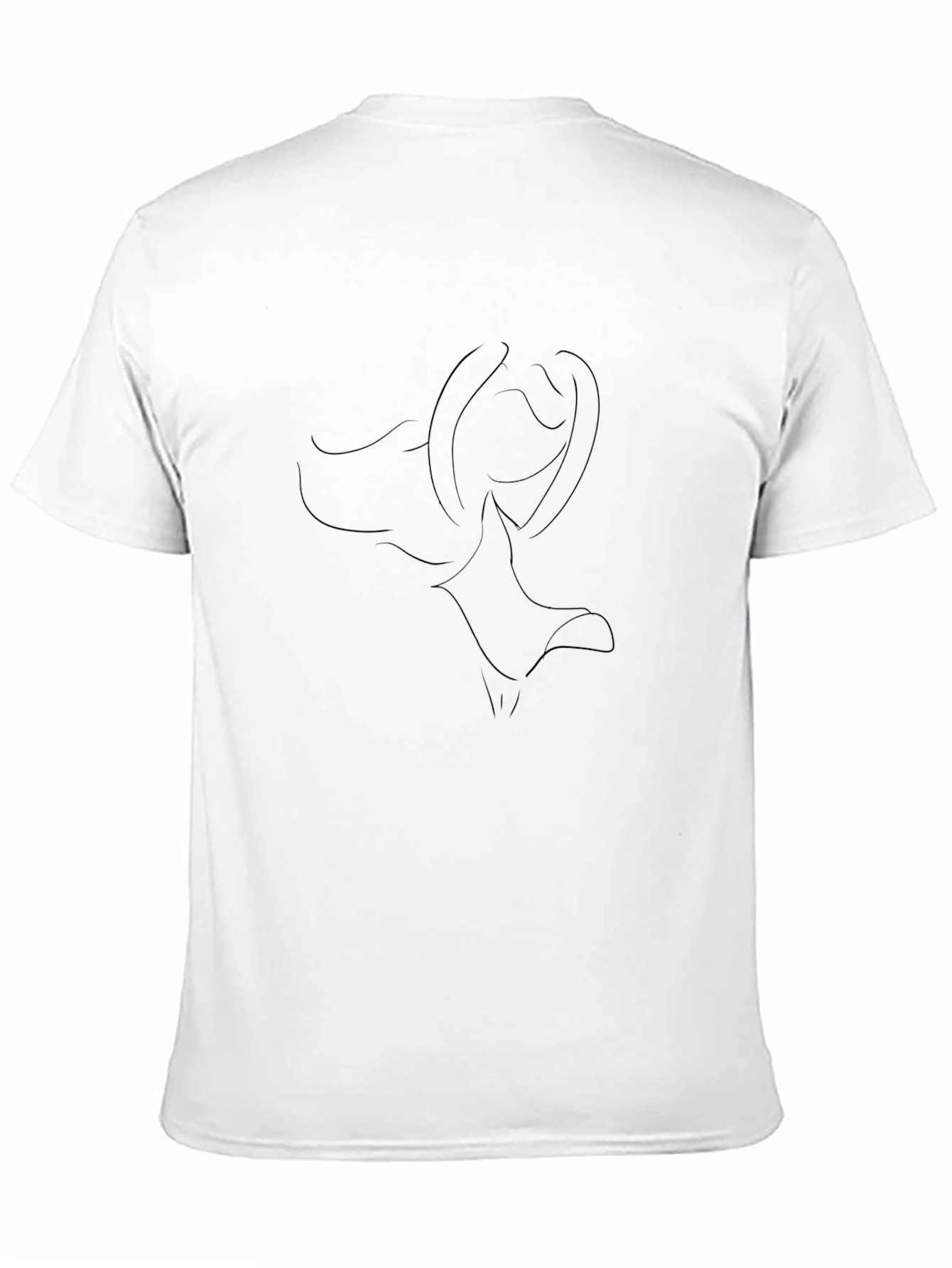 Abstract Line Art Graphic Tee