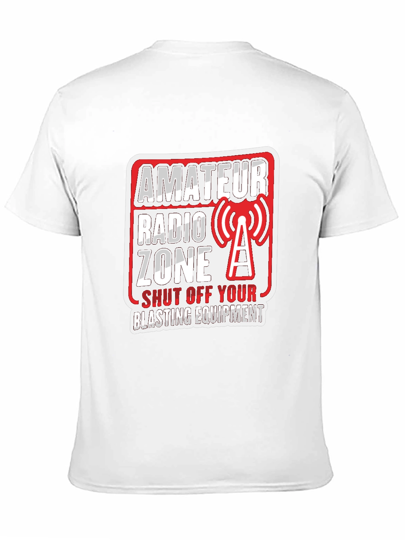 Amateur Radio Zone Novelty T-Shirt