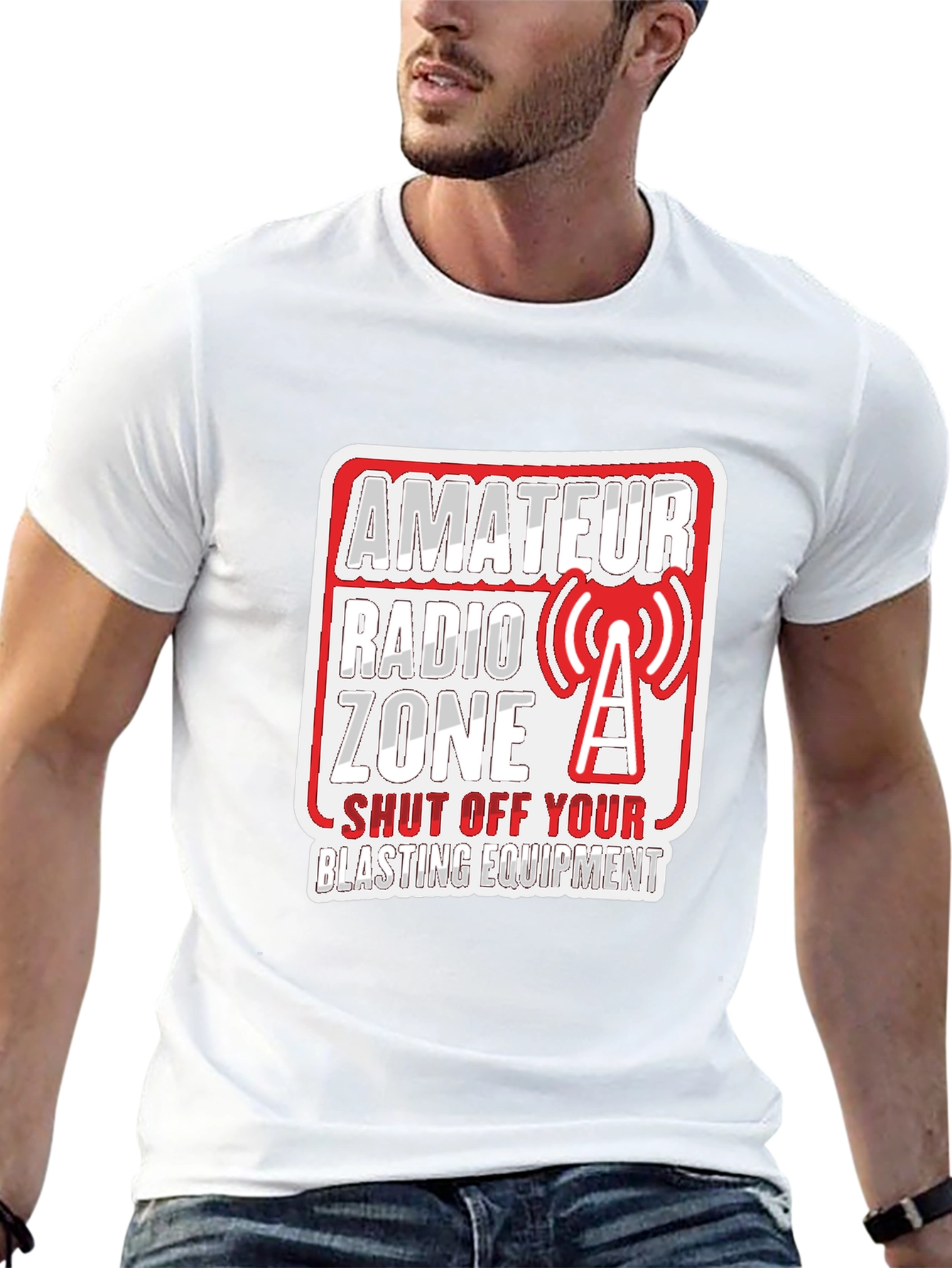 Amateur Radio Zone Novelty T-Shirt