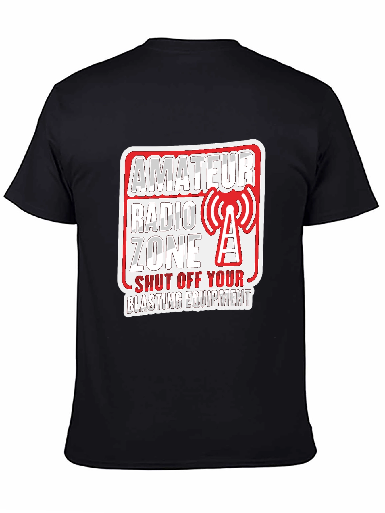 Amateur Radio Zone Novelty T-Shirt