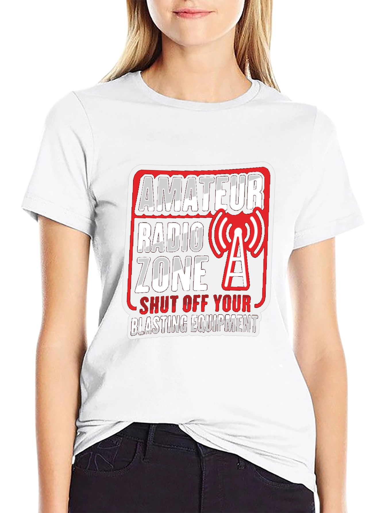 Amateur Radio Zone Novelty T-Shirt