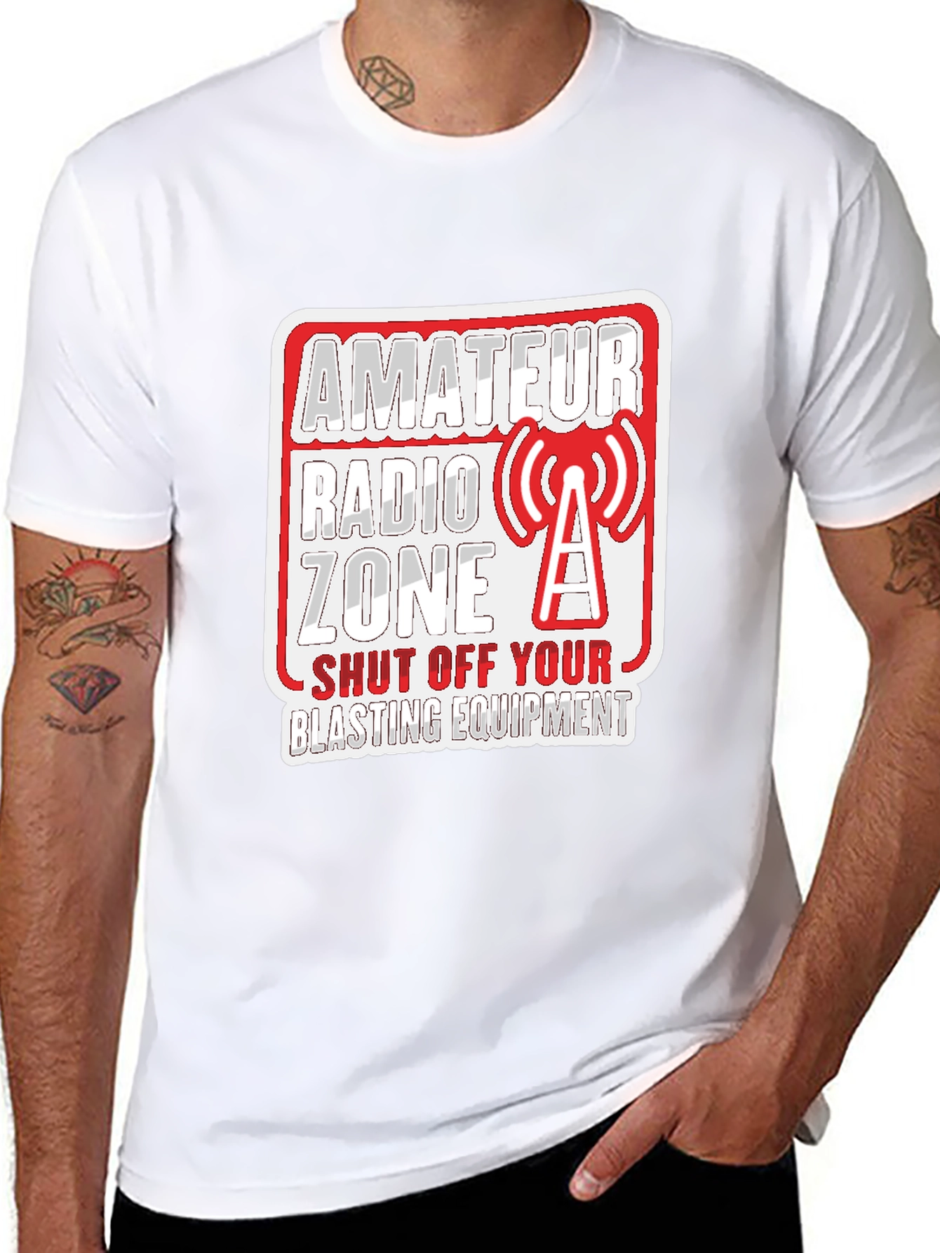 Amateur Radio Zone Novelty T-Shirt