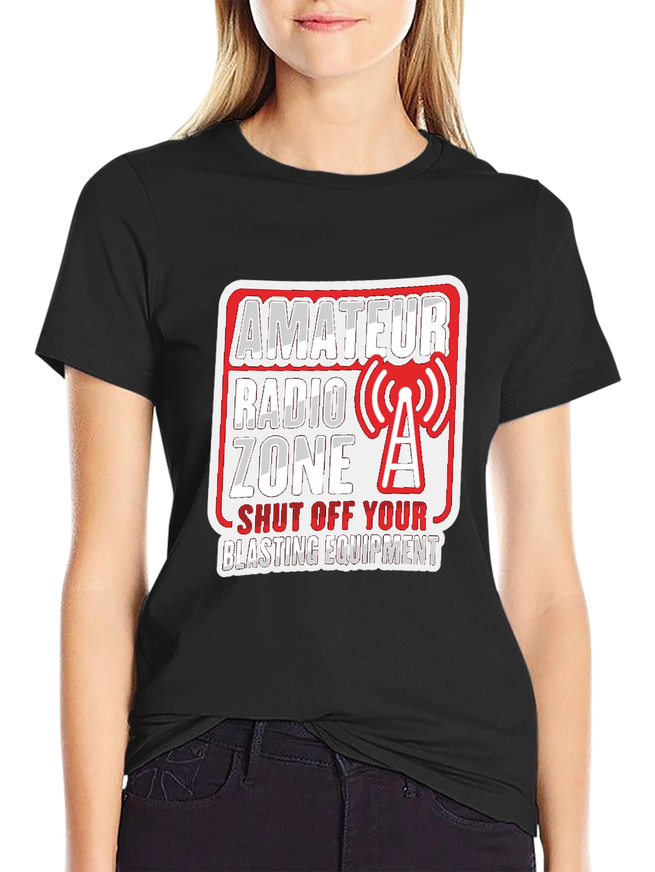 Amateur Radio Zone Novelty T-Shirt