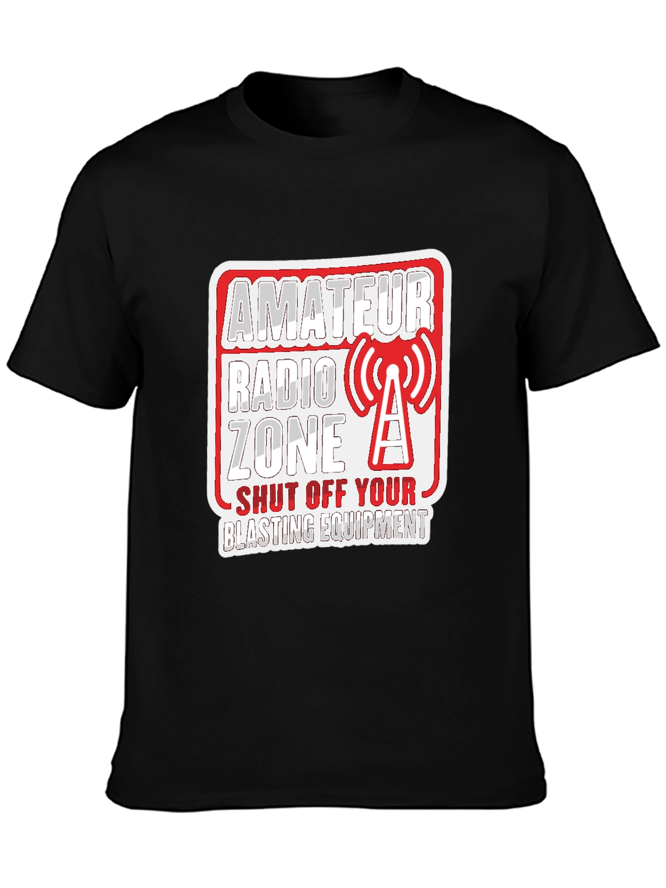 Amateur Radio Zone Novelty T-Shirt