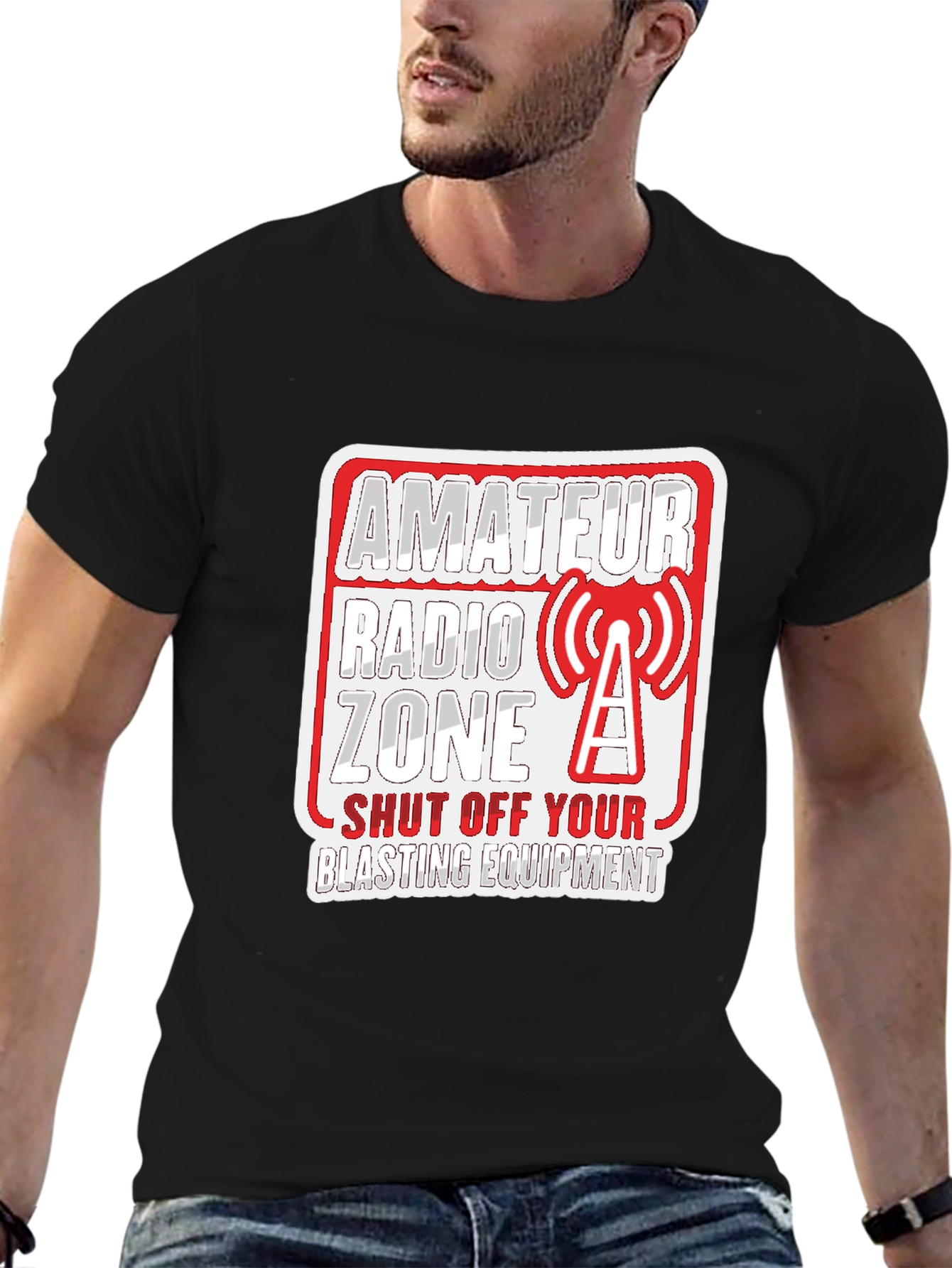 Amateur Radio Zone Novelty T-Shirt