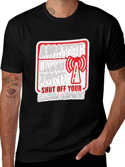 Amateur Radio Zone Novelty T-Shirt