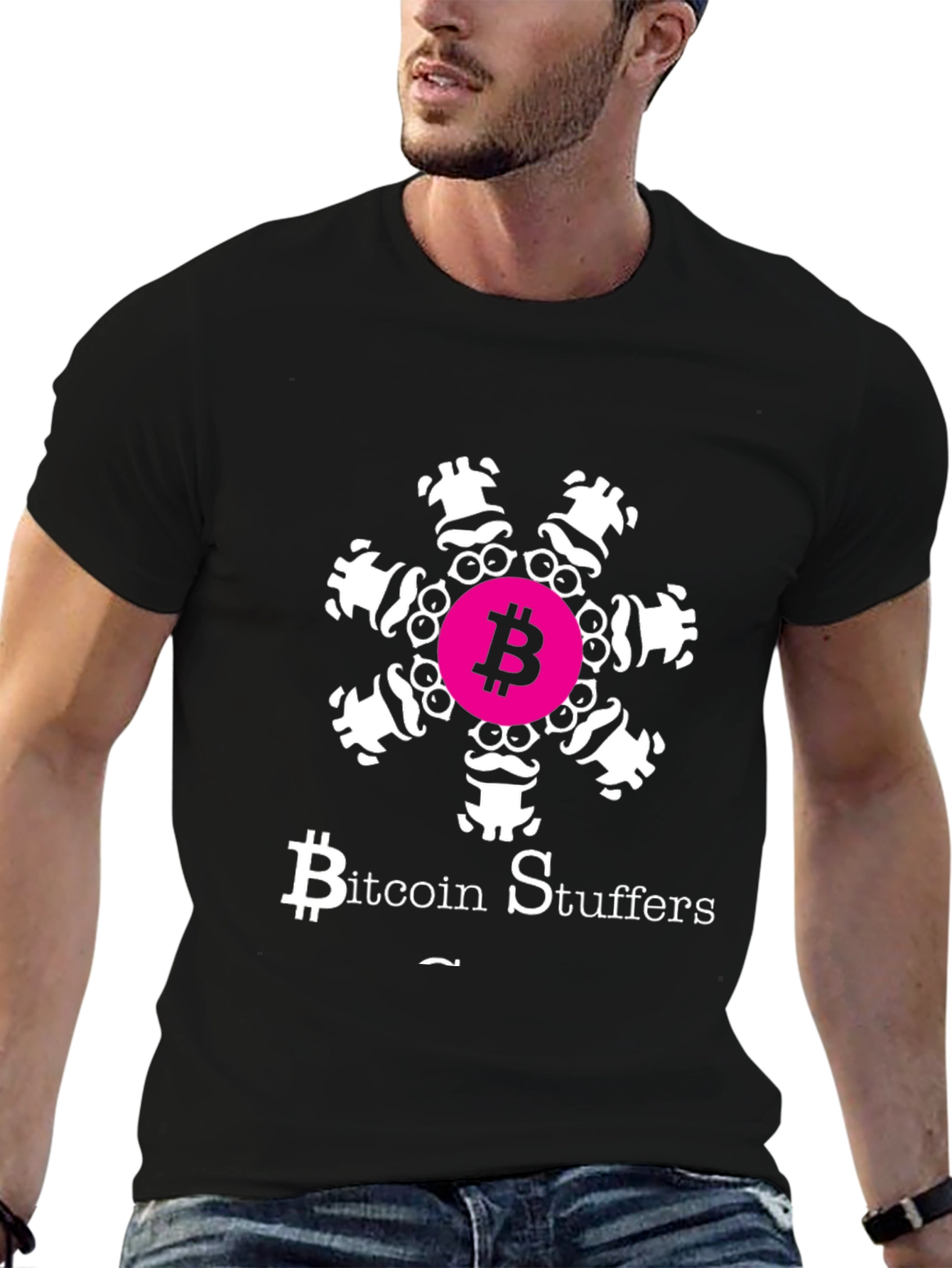 Bitcoin Stuffers Funny Graphic Tee