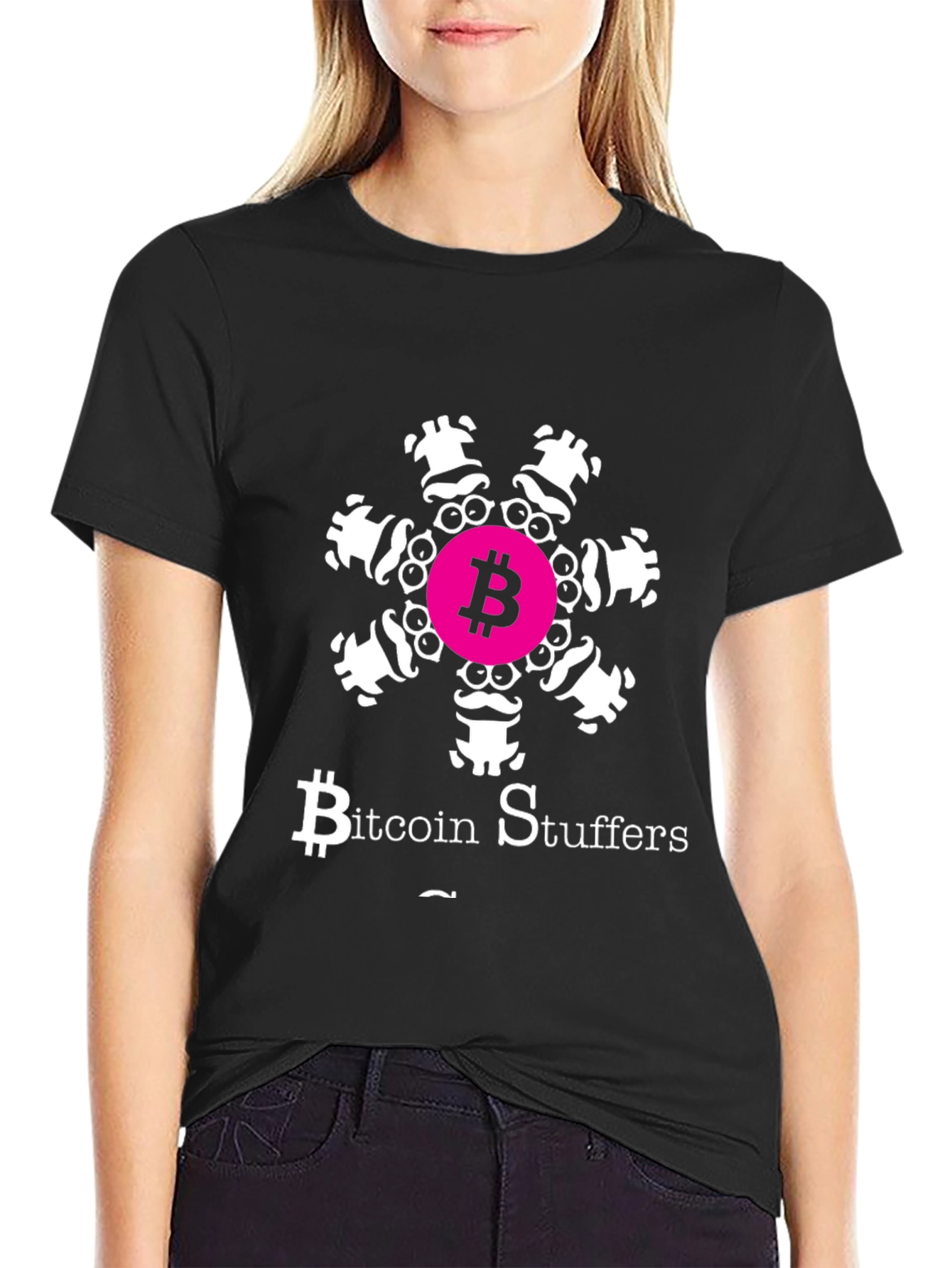 Bitcoin Stuffers Funny Graphic Tee
